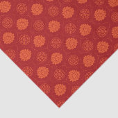 Indiaans patroon tissuepapier (Detail)