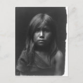 Indiaans  portret briefkaart (Voorkant)