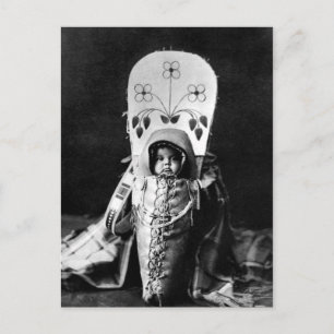 Indiaans  portret briefkaart