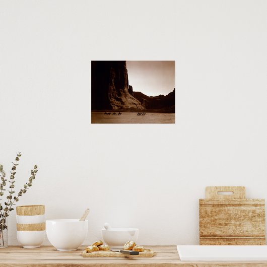 Indiaans  portret poster (Keuken)