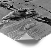 Indiaans  portret poster (Hoek)