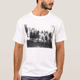 Indiaans portret t-shirt