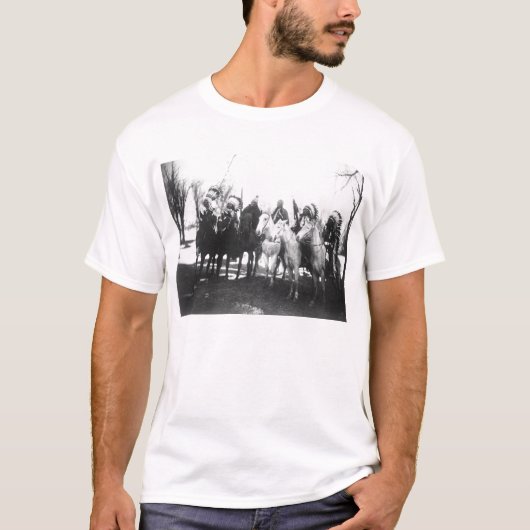 Indiaans portret t-shirt (Voorkant)