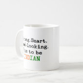 indiaans sterk koffiemok (Voorkant links)