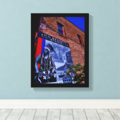 Indiaans teken canvas afdruk (Insitu (Houten vloer))