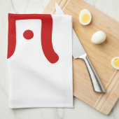 indiaans traditioneel hindu swastika symbool relig theedoek (Quarter Fold)