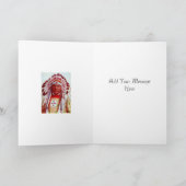 Indiaans Wenskaart Kaart (Binnen)