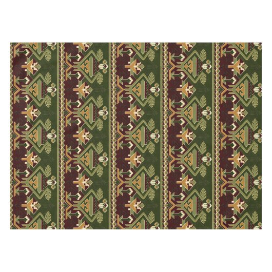 Indiaans zuidwestelijk patroon Tafelkleed (Voorkant (Horizontaal))
