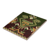  Indiaans zuidwestelijk patroon Tegeltje (Zijkant)