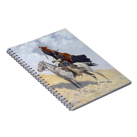 Indiaanse Apache krijger Notitieboek (Rechterzijde)