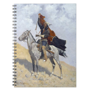 Indiaanse Apache krijger Notitieboek