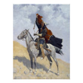 Indiaanse Apache krijger Perfect Poster (Voorkant)