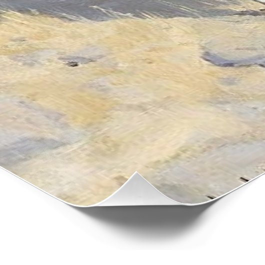 Indiaanse Apache krijger Perfect Poster (Hoek)