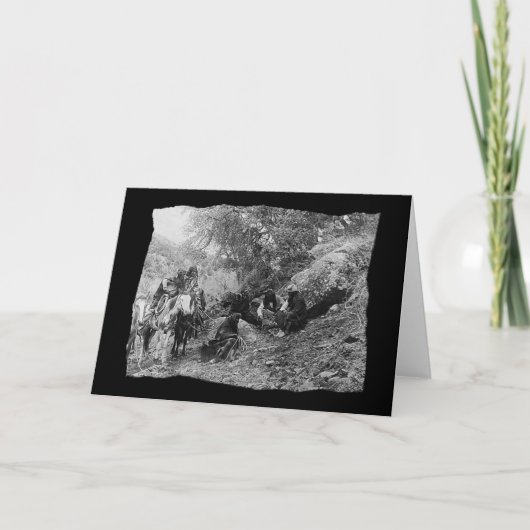 Indiaanse Apache Storytelling Kaart (Voorkant)