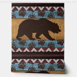 Indiaanse Beer kunst Behang