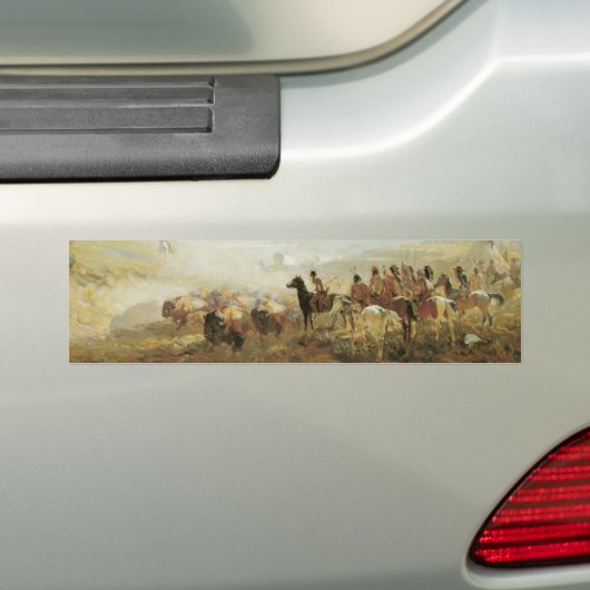 Indiaanse Bumpersticker (Op auto)