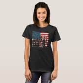 Indiaanse Cherokee Apache stam Indig T-shirt (Voorkant volledig)