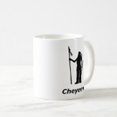 Indiaanse Cheyenne Koffiemok (Voorkant rechts)
