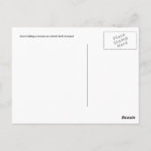  Indiaanse Cree Briefkaart (Achterkant)