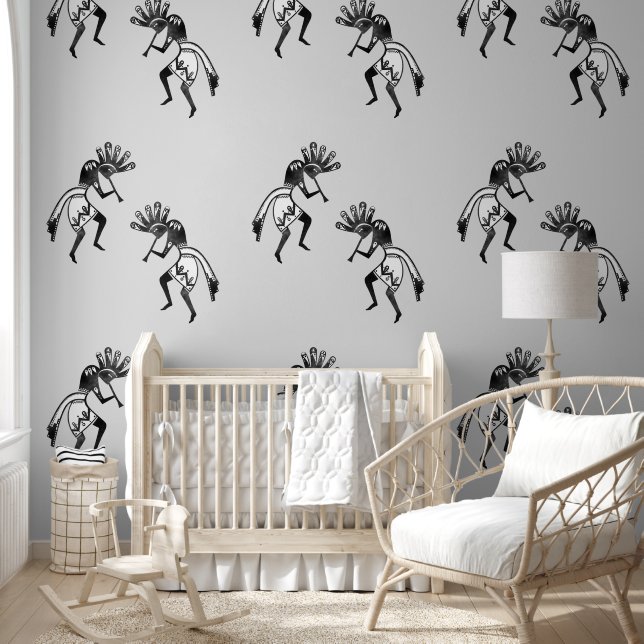 Indiaanse cultuur - Dansk Kokopelli 1 Behang (Kinderen)