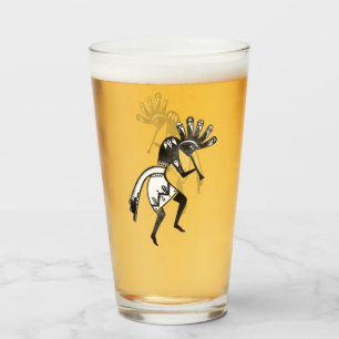 Indiaanse cultuur - Dansk Kokopelli 1 Glas