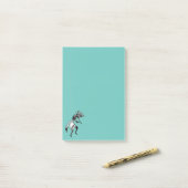 Indiaanse cultuur - Dansk Kokopelli 1 Post-it® Notes (Op bureau)