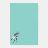 Indiaanse cultuur - Dansk Kokopelli 1 Post-it® Notes (Voorkant)