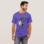 Indiaanse cultuur - Dansk Kokopelli 1 T-shirt (Voorkant volledig)