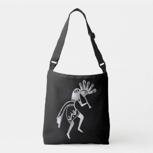 Indiaanse cultuur - Dansk Kokopelli 2 Crossbody Tas