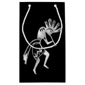 Indiaanse cultuur - Dansk Kokopelli 2 Klein Cadeauzakje (Achterkant)