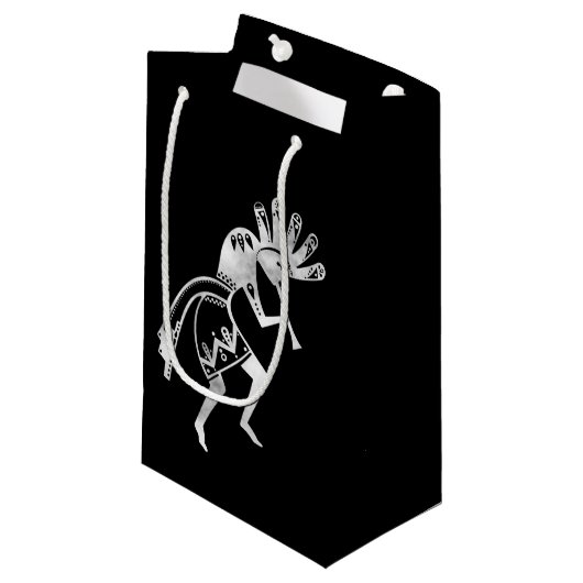 Indiaanse cultuur - Dansk Kokopelli 2 Klein Cadeauzakje (Voorkant Gekanteld)