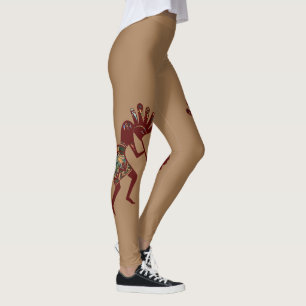 Indiaanse cultuur - Dansk Kokopelli 3 Leggings