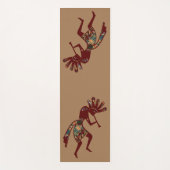 Indiaanse cultuur - Dansk Kokopelli 3 Yogamat (Voorkant)