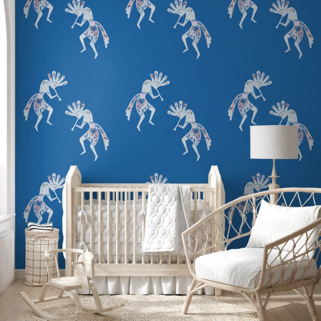 Indiaanse cultuur - Dansk Kokopelli 4 Behang (Kinderen)
