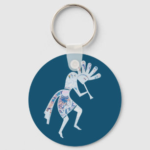 Indiaanse cultuur - Dansk Kokopelli 4 Sleutelhanger