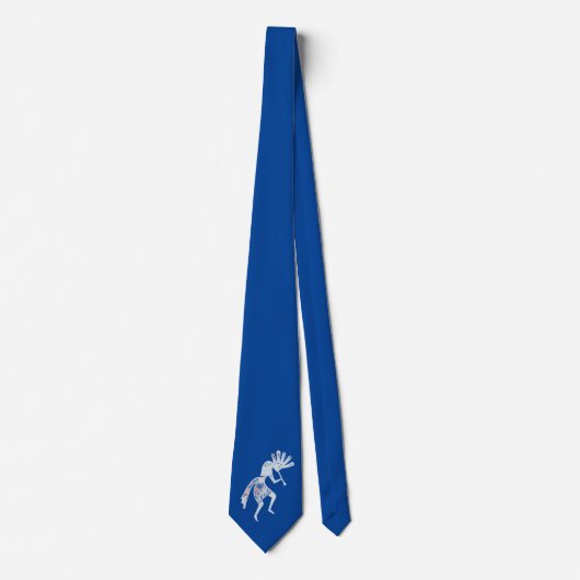 Indiaanse cultuur - Dansk Kokopelli 4 Stropdas (Voorkant)