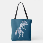 Indiaanse cultuur - Dansk Kokopelli 4 Tote Bag (Achterkant)