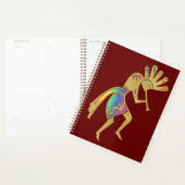 Indiaanse cultuur - Dansk Kokopelli 5 Planner (Display)