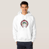 Indiaanse cultuur hoodie (Voorkant volledig)