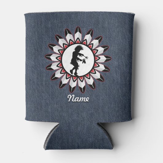 Indiaanse dans blikjeskoeler (Voorkant)