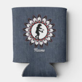 Indiaanse dans blikjeskoeler (Achterkant)