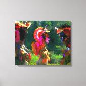 Indiaanse dans canvas afdruk (Voorkant)
