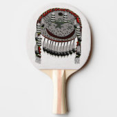 Indiaanse dressings tafeltennisbatje (Achterkant)