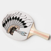 Indiaanse dressings tafeltennisbatje (Zijkant)