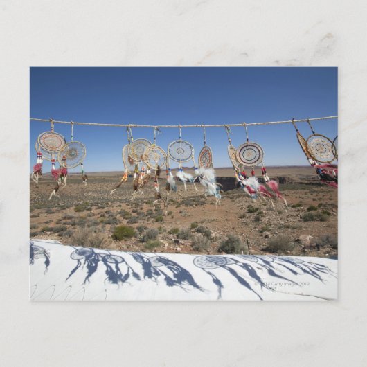 Indiaanse droomvangers te koop buiten briefkaart (Voorkant)