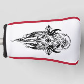 Indiaanse, Eagle, Dreamcatcher, koe schedel Golfheadcover (Voorkant)