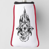 Indiaanse, Eagle, Dreamcatcher, koe schedel Golfheadcover (Draai 90)