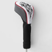 Indiaanse, Eagle, Dreamcatcher, koe schedel Golfheadcover (Schuin)
