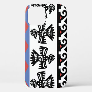 Indiaanse etnische illustratie Case-Mate iPhone case