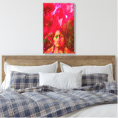 Indiaanse Geest van Sitting Bull Canvas Afdruk (Insitu (Slaapkamer))
